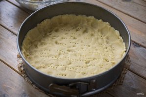 Тертый пирог с яблоками