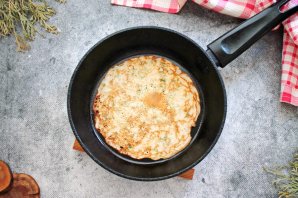 Блины с луком