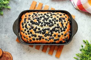 Черничный пирог