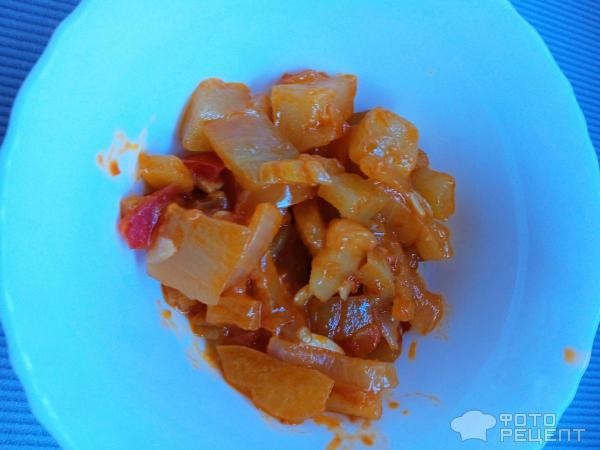 Рецепт: Салат из кабачков на зиму "Анкл Бенс" - Бюджетный по цене, готовится быстро, съедается в первую очередь