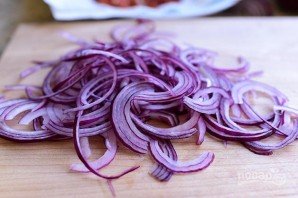 Салат из зеленого гороха