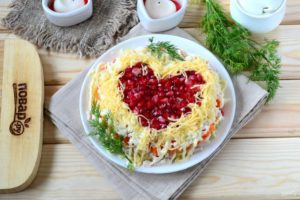Салат «Страсть и любовь»