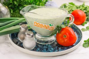 Белый соус со сметаной