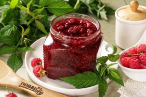 Варенье из малины 5-минутка