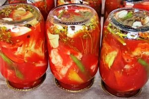 Капуста в томатном соке на зиму – секрет хруста и насыщенного вкуса. Проще рецепта не бывает